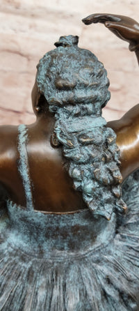Bronze Sculpture by Botero XXL Woman Girl Dancer Ballerina