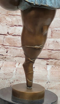 Bronze Sculpture by Botero XXL Woman Girl Dancer Ballerina