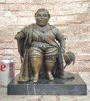 Bronze Figure Louis XVI by Fernando Botero