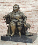 Bronze Figure Louis XVI by Fernando Botero