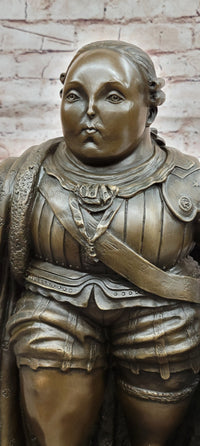 Bronze Figure Louis XVI by Fernando Botero