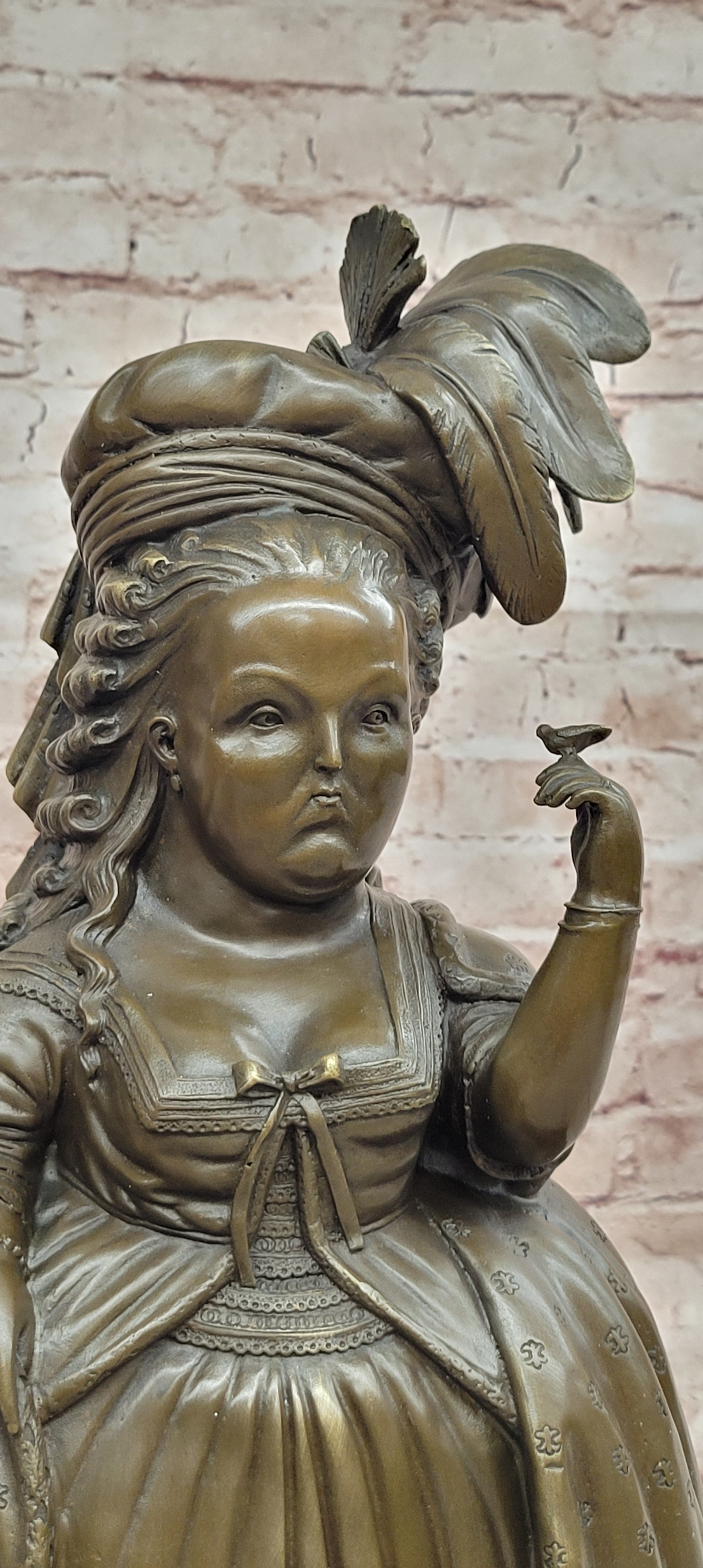 Marie Antoinette Fernando Botero Sculpture Bronze Figurine Statue