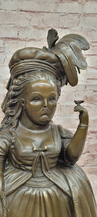 Marie Antoinette Fernando Botero Sculpture Bronze Figurine Statue