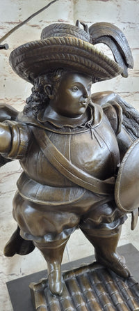 Large Archangel With Hat by Fernando Botero Bronze Sculpture