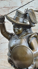 Large Archangel With Hat by Fernando Botero Bronze Sculpture