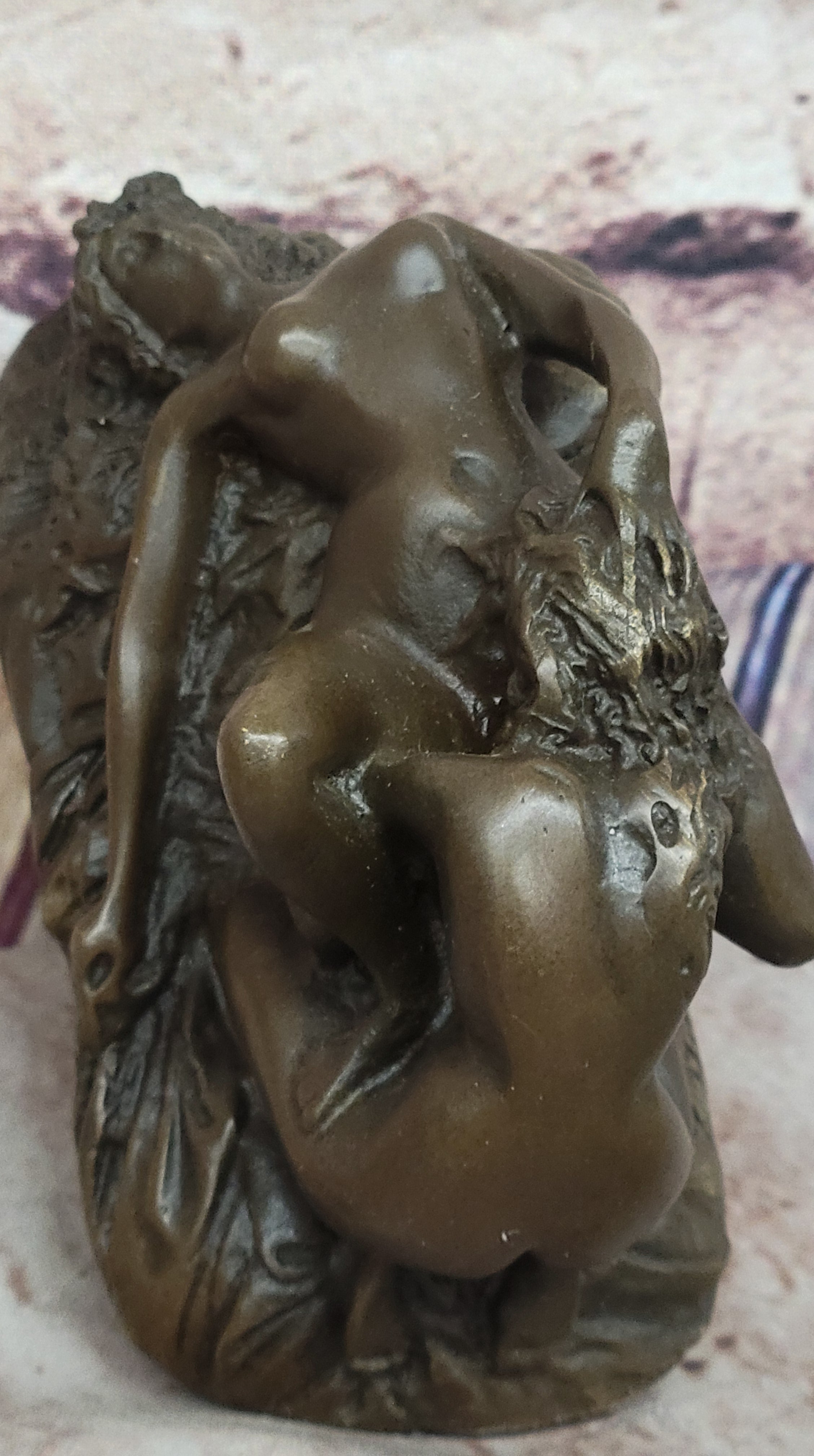 Lambeaux Lesbian Lovers Bronze Sculpture Erotic Art