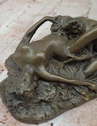 Lambeaux Lesbian Lovers Bronze Sculpture Erotic Art