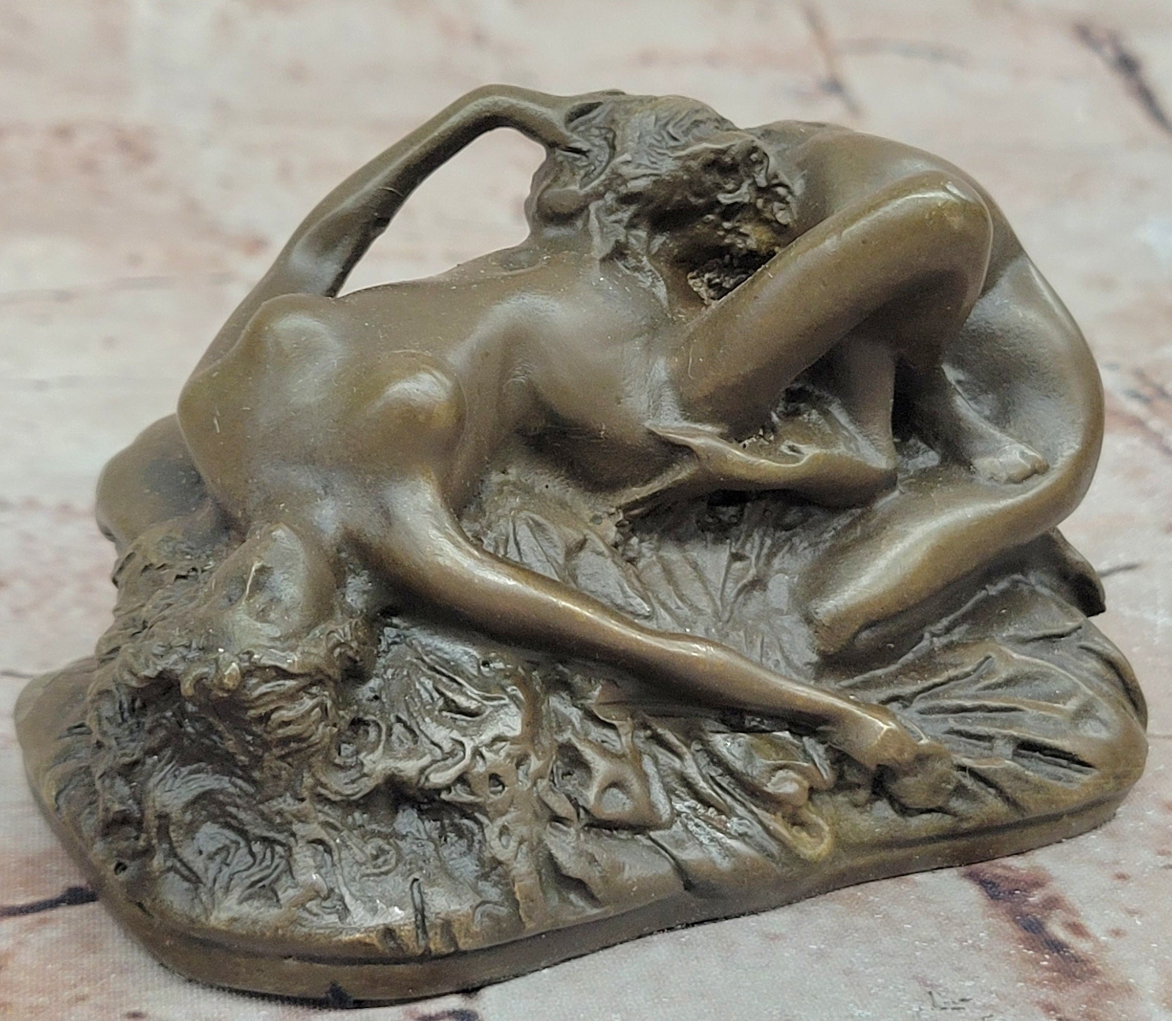 Lambeaux Lesbian Lovers Bronze Sculpture Erotic Art