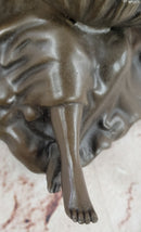 Milo Young Guardian Angel Wall Mount Genuine Bronze Sculpture