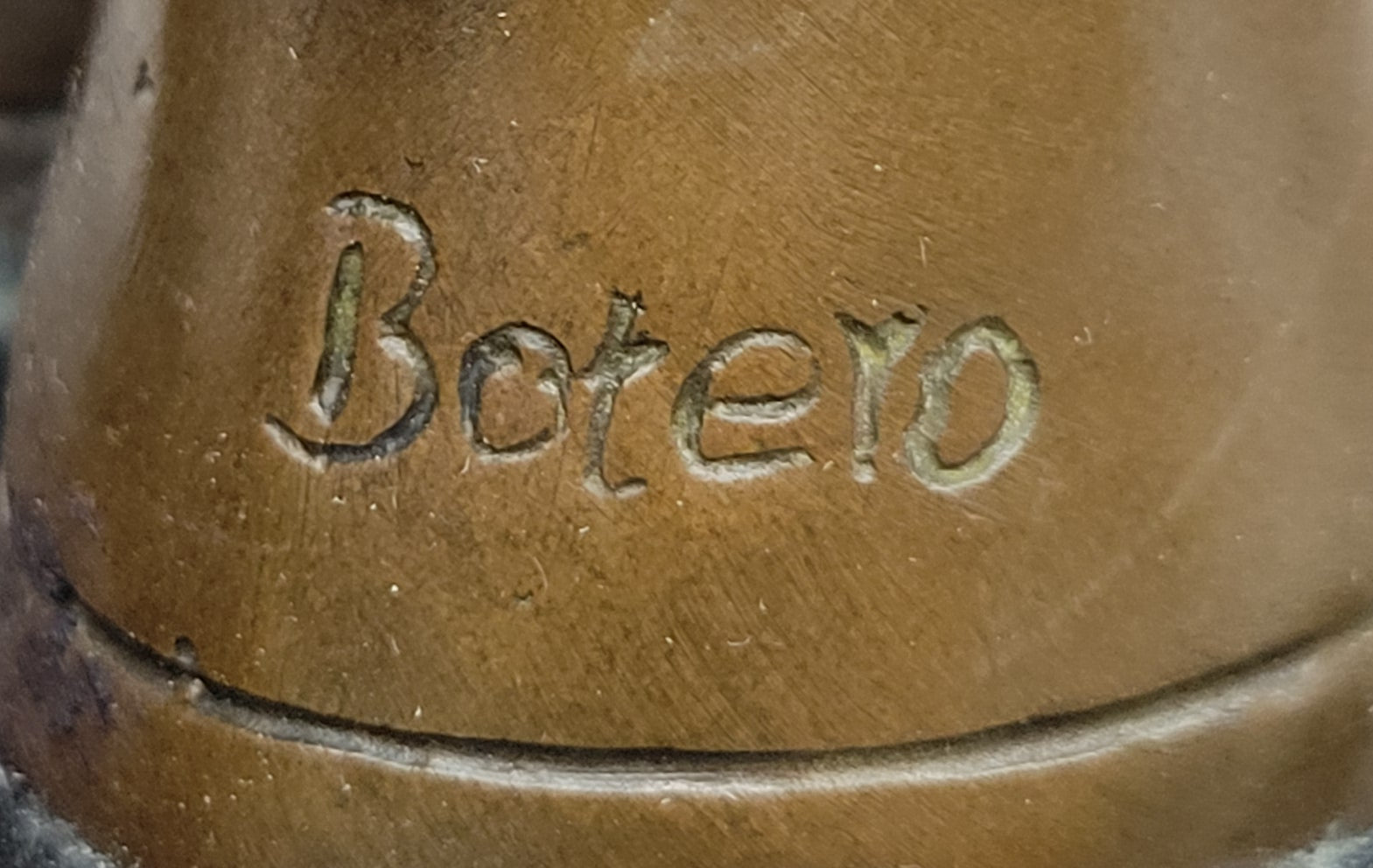 Fernando Botero Trojan Horse Abstract Bronze Sculpture