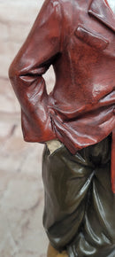 Signed Original Cesaro Hot Cast Genuine Bronze Sculpture Hand Made Artwork