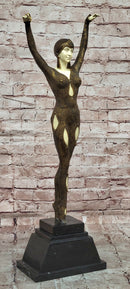 Star Fish Dancer with Cold Paint by Chiparus Bronze sculpture Art Deco Statue