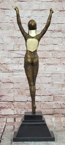 Star Fish Dancer with Cold Paint by Chiparus Bronze sculpture Art Deco Statue
