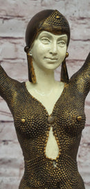 Star Fish Dancer with Cold Paint by Chiparus Bronze sculpture Art Deco Statue