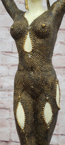 Star Fish Dancer with Cold Paint by Chiparus Bronze sculpture Art Deco Statue