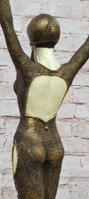 Star Fish Dancer with Cold Paint by Chiparus Bronze sculpture Art Deco Statue