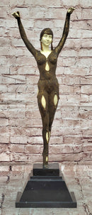 Star Fish Dancer with Cold Paint by Chiparus Bronze sculpture Art Deco Statue