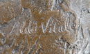 Signed Original Aldo Vitaleh Abstract Modern Nide Female Bronze Sculpture Statue