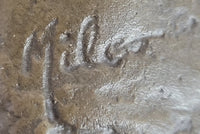 Bronze Vase with Sculpted Horses – Equestrian Art