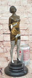 Bronze Sculpture Entitled ''The Riding Crop'' by Art Deco Artist Bruno Zach Sale