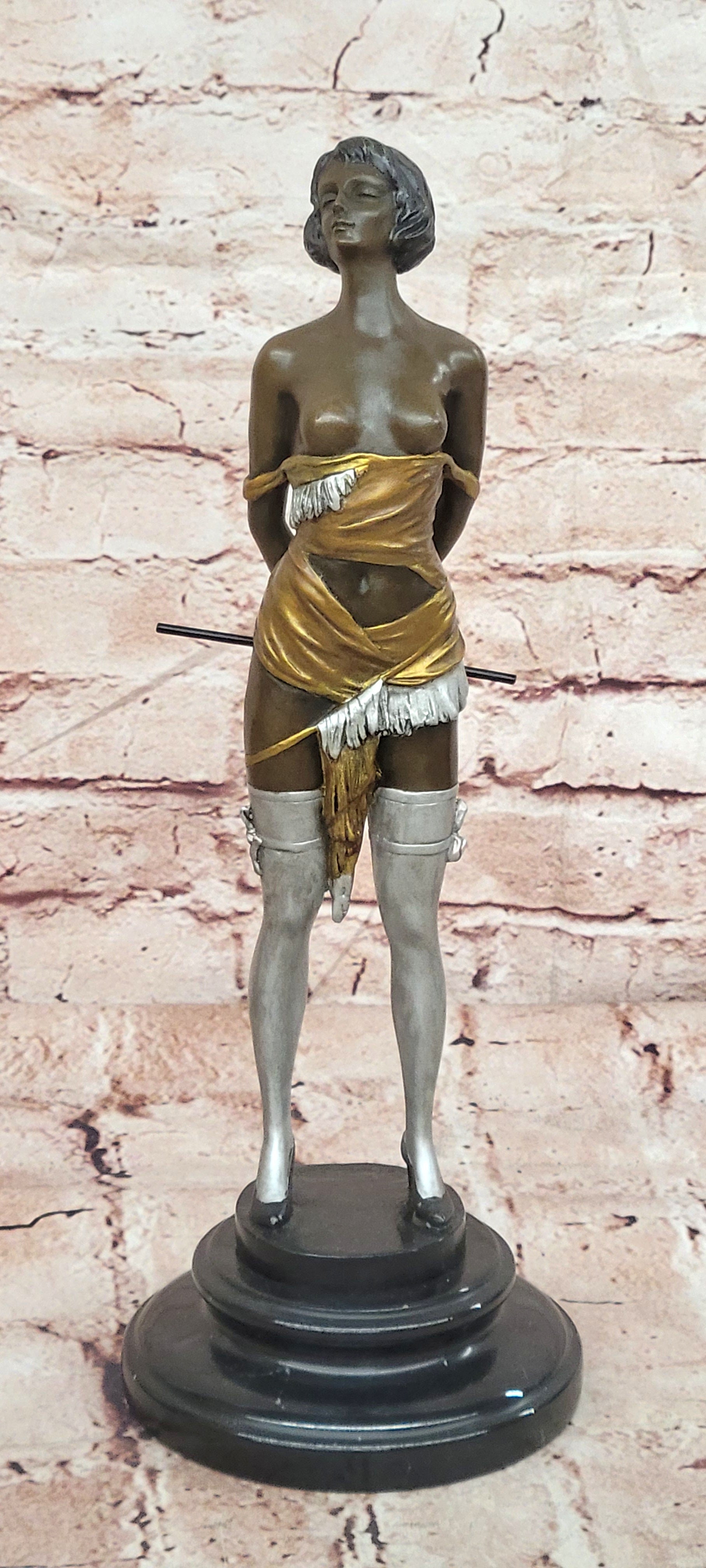 Bronze Sculpture Entitled ''The Riding Crop'' by Art Deco Artist Bruno Zach Sale
