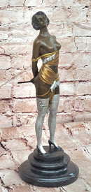 Bronze Sculpture Entitled ''The Riding Crop'' by Art Deco Artist Bruno Zach Sale