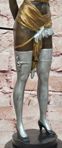 Bronze Sculpture Entitled ''The Riding Crop'' by Art Deco Artist Bruno Zach Sale