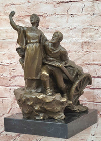 Village Family Bronze Statues and Figurine Artwork Metal Sculpture by Mavchi