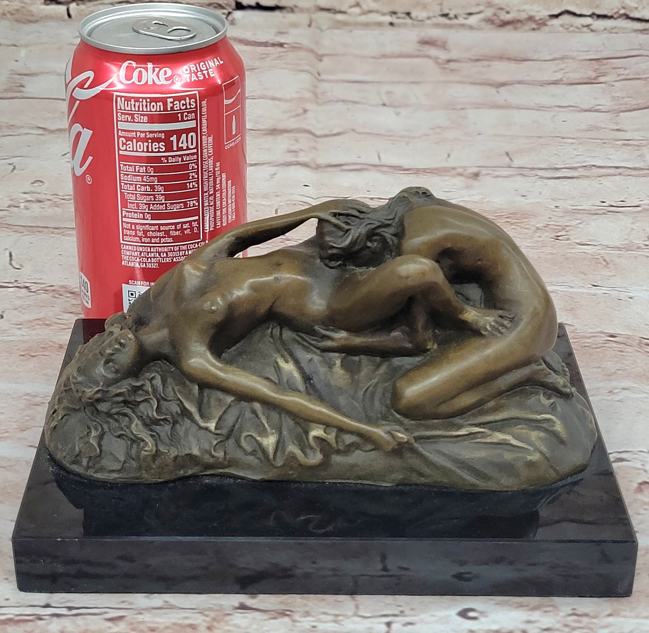 Female Lovers Lesbian Oral Sex Erotic Art Statue Sculpture Mavchi Tribute to J.M. Lambeaux EPA-113
