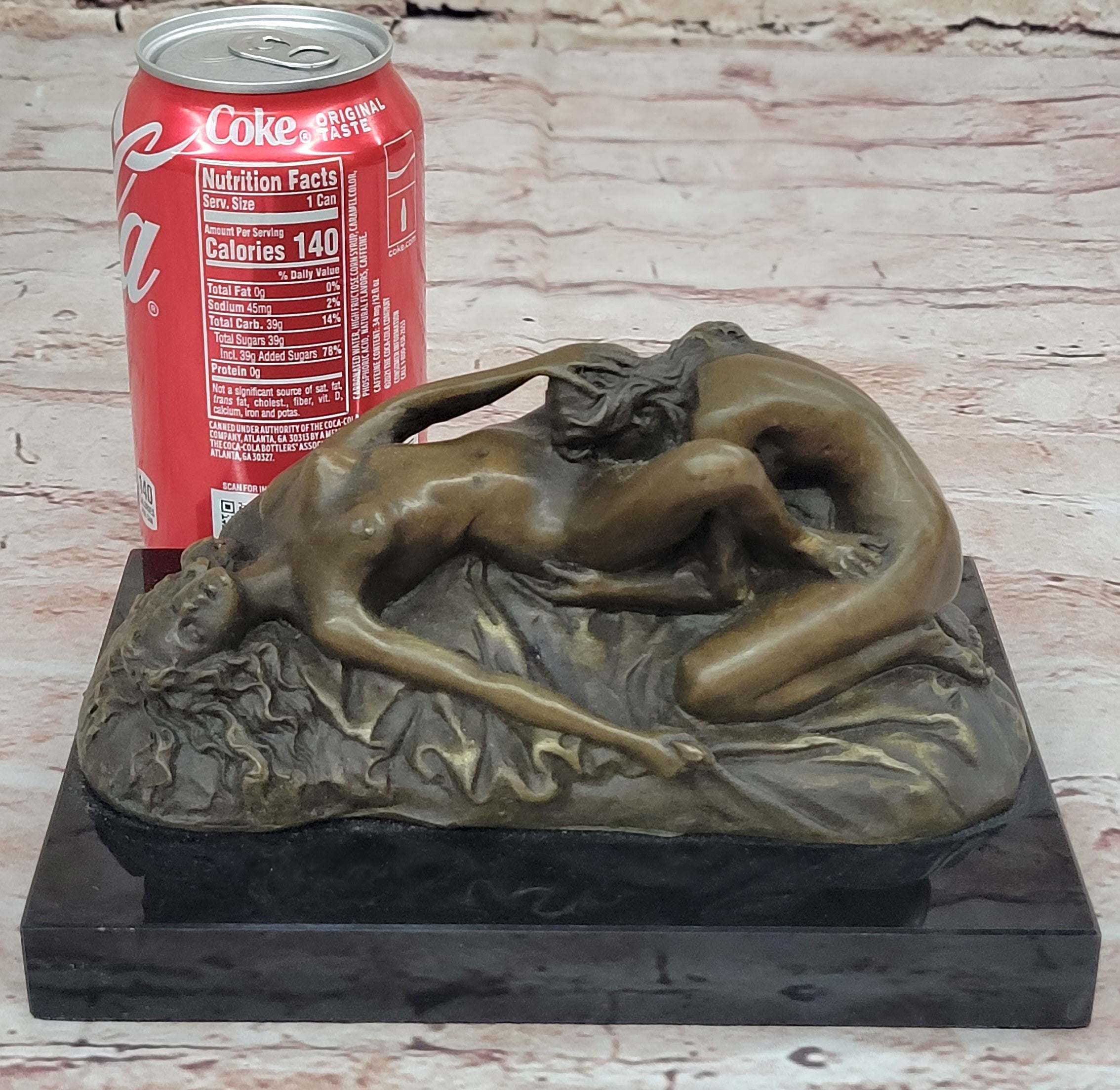 Female Lovers Lesbian Oral Sex Erotic Art Statue Sculpture Mavchi Tribute to J.M. Lambeaux EPA-113