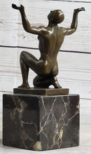 Abstract Modern Art Mid Century Nude Naked Male Athlete Bronze Sculpture Sale