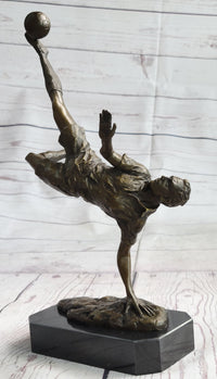 Soccer Trick Shot Bronze Trophy 14" x 10"