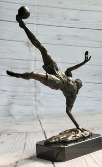 Soccer Trick Shot Bronze Trophy 14" x 10"