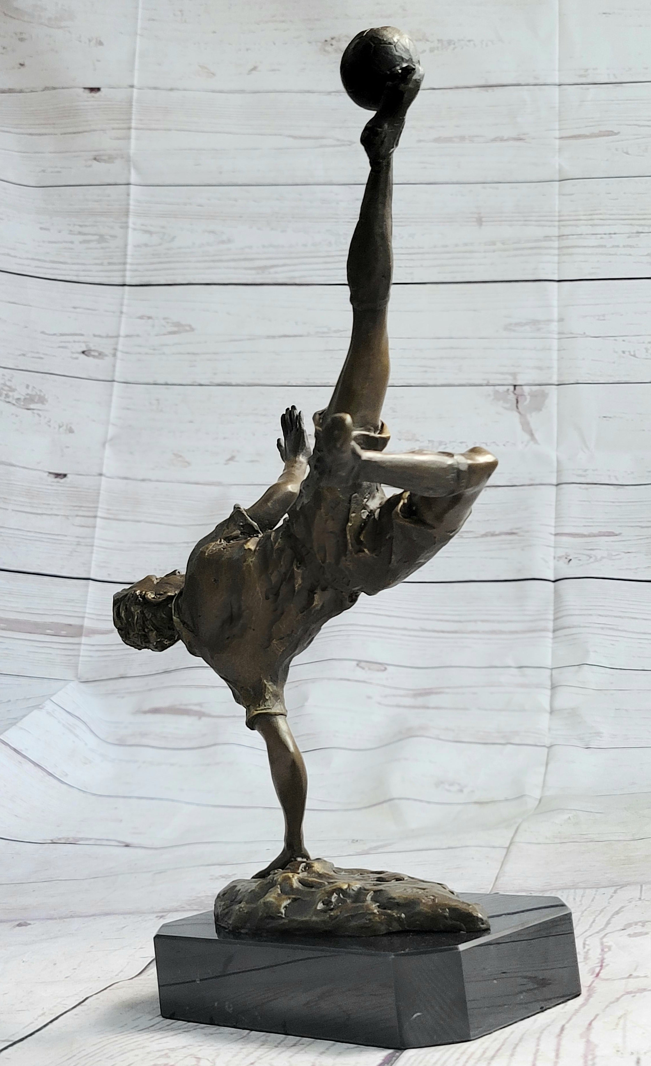 Soccer Trick Shot Bronze Trophy 14" x 10"