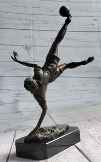 Soccer Trick Shot Bronze Trophy 14" x 10"