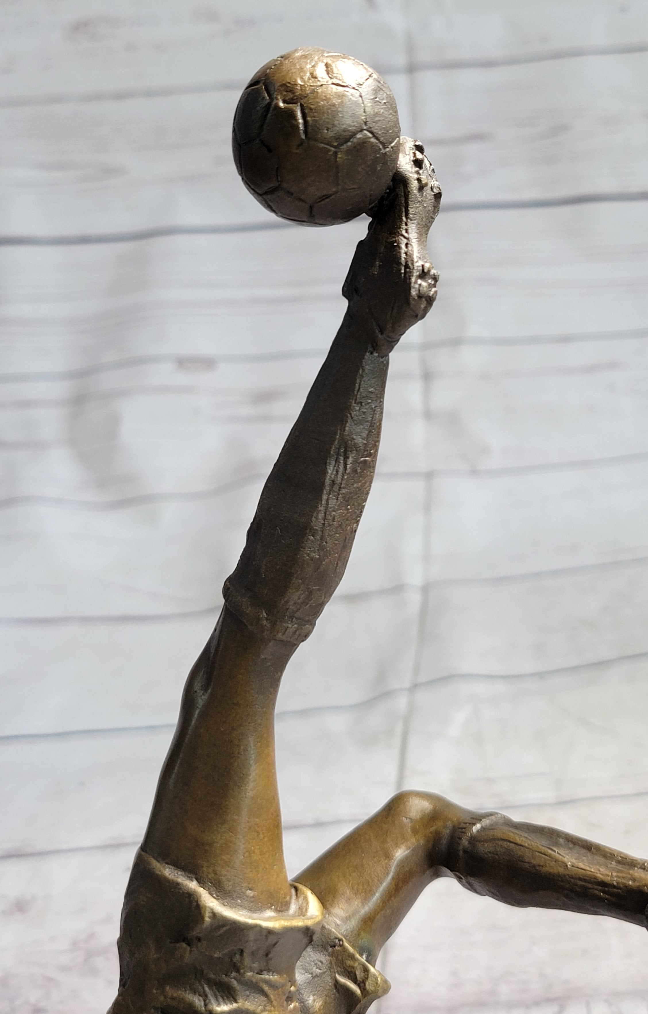 Soccer Trick Shot Bronze Trophy 14" x 10"