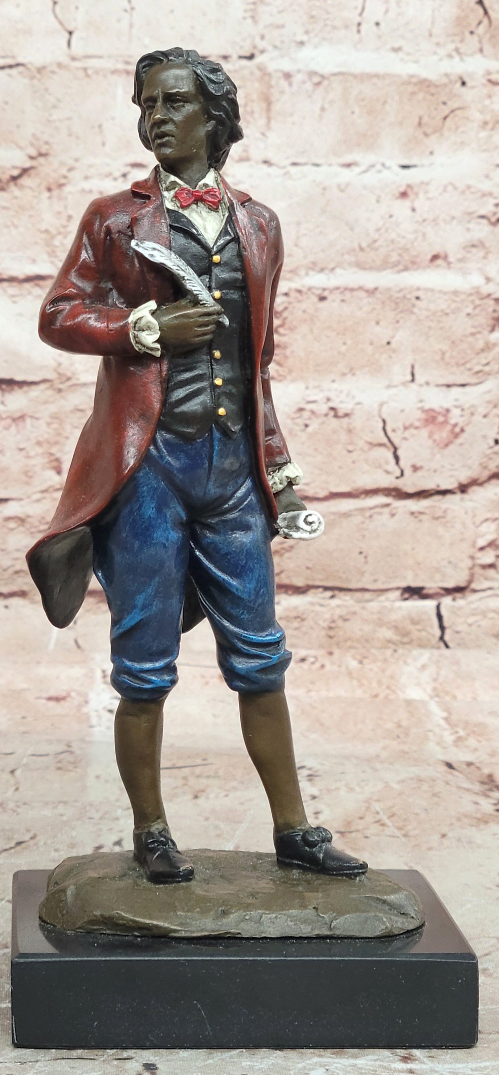 Bronze sculpture Chopin composer in antique style Bronze Figure Statue