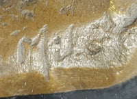 Bronze 19th-Century Gentleman in Formal Attire Signed Milo