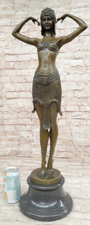 Illusion of Virtue Art Deco Bronze by Demetre Chiparus