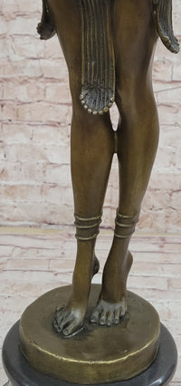 Illusion of Virtue Art Deco Bronze by Demetre Chiparus