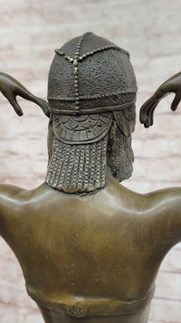 Illusion of Virtue Art Deco Bronze by Demetre Chiparus
