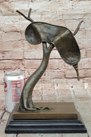 Persistence of Memory Clock Sculpture Signed Salvador Dalí