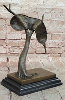 Persistence of Memory Clock Sculpture Signed Salvador Dalí