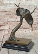Persistence of Memory Clock Sculpture Signed Salvador Dalí