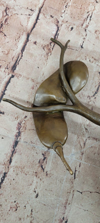 Persistence of Memory Clock Sculpture Signed Salvador Dalí