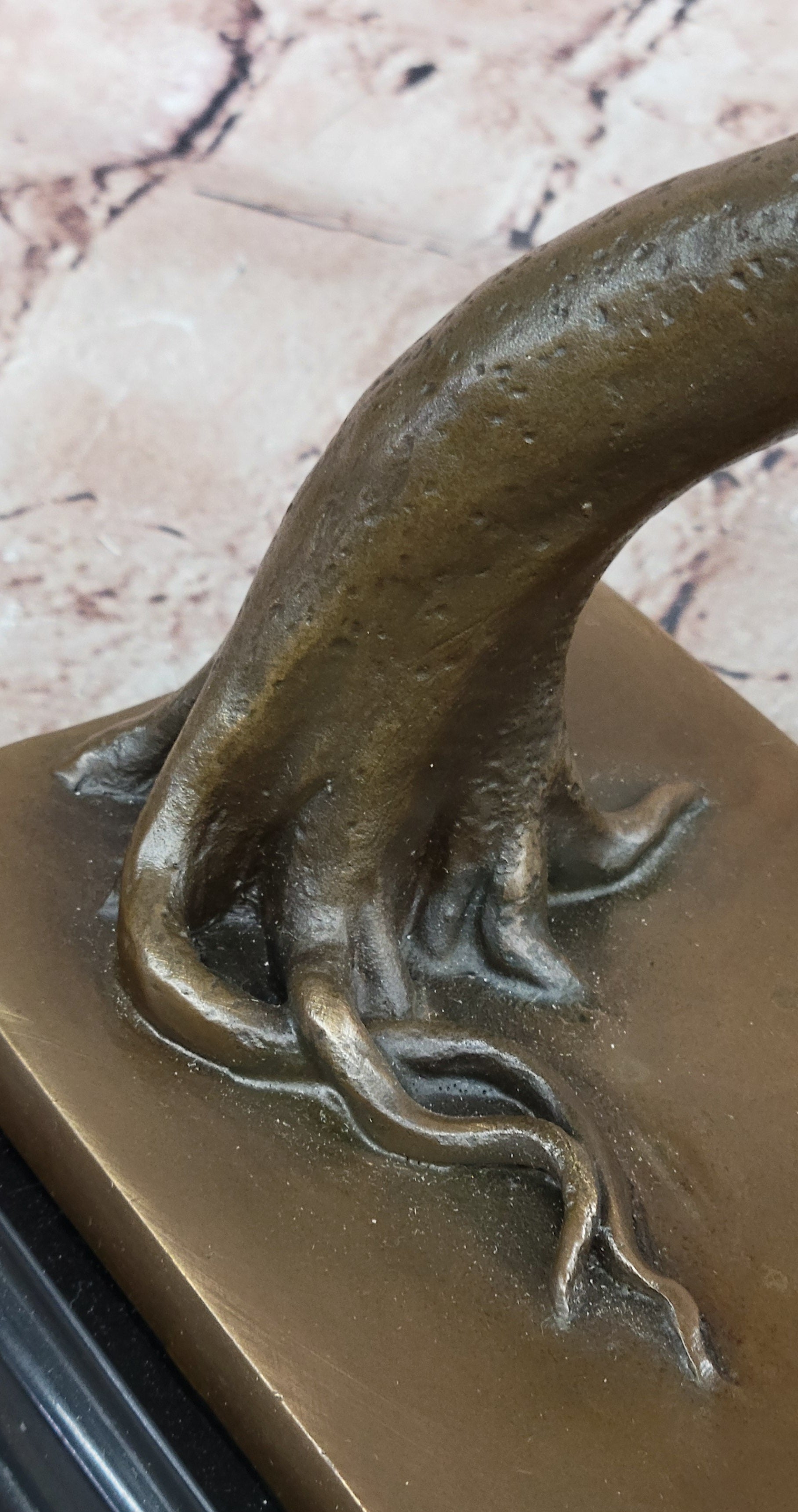 Persistence of Memory Clock Sculpture Signed Salvador Dalí