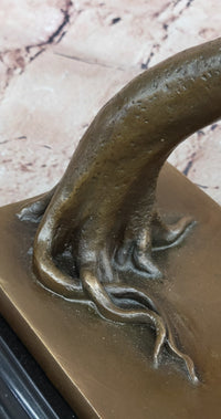 Persistence of Memory Clock Sculpture Signed Salvador Dalí