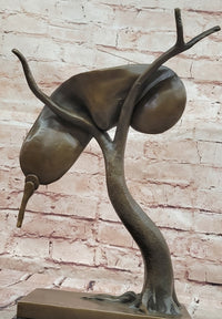 Persistence of Memory Clock Sculpture Signed Salvador Dalí