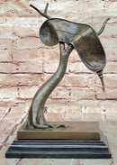 Persistence of Memory Clock Sculpture Signed Salvador Dalí