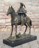 Bronze Explorer on Horseback – Historical Sculpture